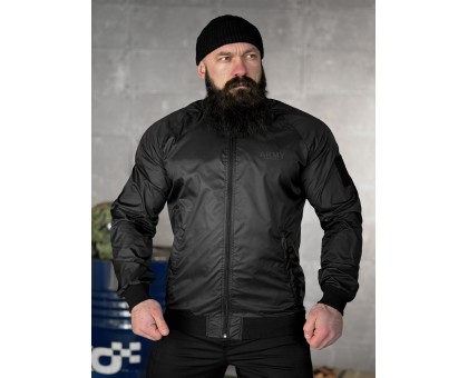 Вітрівка Jacket Army Black – надійний захист від негоди