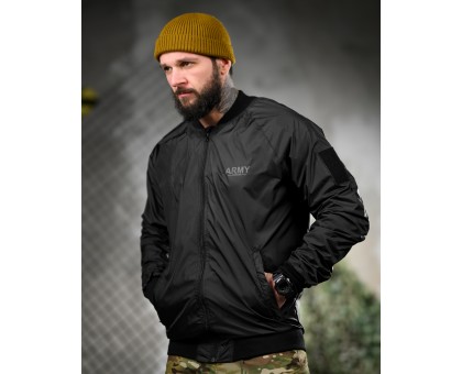 Вітрівка Jacket Army Black – надійний захист від негоди