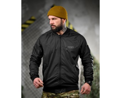 Вітрівка Jacket Army Black – надійний захист від негоди