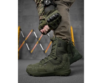 Тактичні берці 5.11 Tactical A/T 8" Boot Olive - надійність у кожному кроці