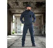 Легкий тактичний костюм Agony Dark Blue