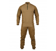 Літній тактичний костюм Oblivion Tripod Coyote (штани та убакс)