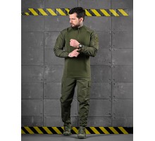 Літній тактичний костюм Oblivion Tripod Olive (штани та убакс)