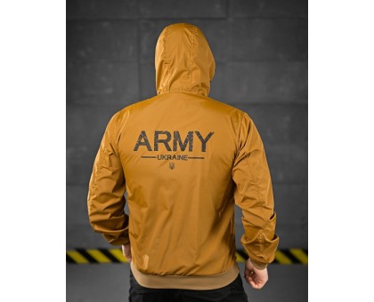 Вітрівка Oblivion Army Ukraine Coyote – надійний захист у будь-яку погоду Вітрівка Oblivion Army Ukraine Coyote – надійний захист у будь-яку погоду