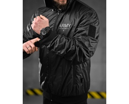 Вітрівка Oblivion Army Ukraine Black – надійний захист у будь-яку погоду Вітрівка Oblivion Army Ukraine Black – надійний захист у будь-яку погоду