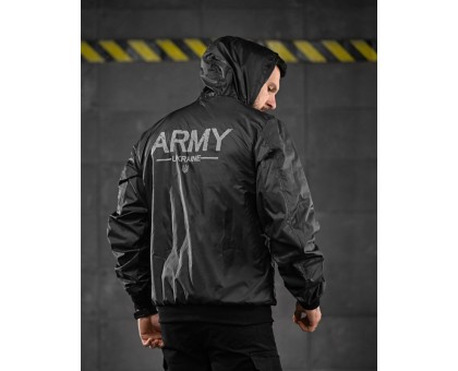 Вітрівка Oblivion Army Ukraine Black – надійний захист у будь-яку погоду Вітрівка Oblivion Army Ukraine Black – надійний захист у будь-яку погоду