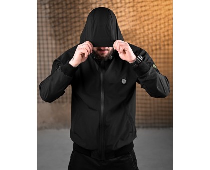 Вітрівка Stone Island Pocket Black – надійний захист, практичність і стиль у кожному русі Вітрівка Stone Island Pocket Black – надійний захист, практичність і стиль у кожному русі
