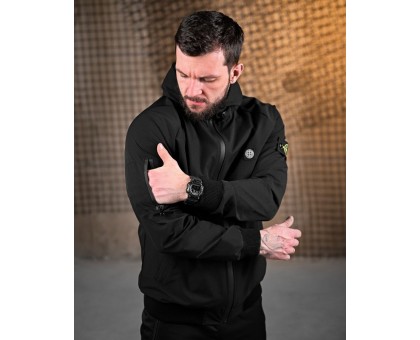 Вітрівка Stone Island Pocket Black – надійний захист, практичність і стиль у кожному русі Вітрівка Stone Island Pocket Black – надійний захист, практичність і стиль у кожному русі