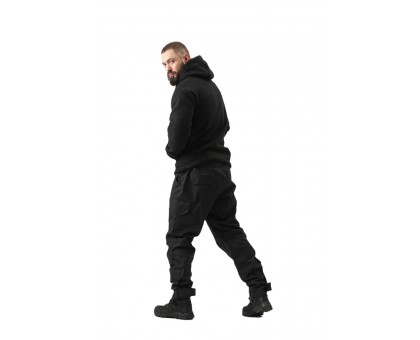 Флісова кофта Грізлі Чорна: ультра-теплий фліс 550 гр/м