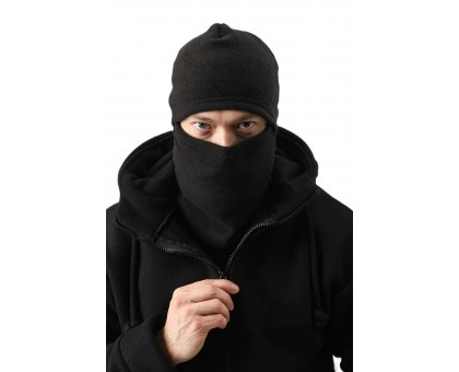 Флісова кофта Грізлі Чорна: ультра-теплий фліс 550 гр/м