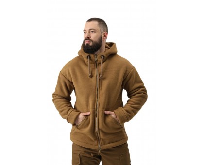 Флісова кофта Грізлі Койот (фліс щільністю 550 гр/м): тепло та комфорт