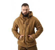 Флісова кофта Грізлі Койот (фліс щільністю 550 гр/м)