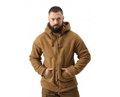 Флісова кофта Грізлі Койот (фліс щільністю 550 гр/м): тепло та комфорт