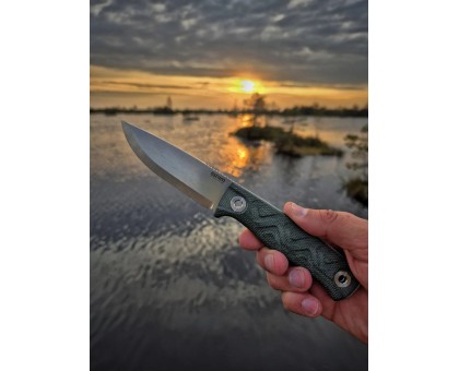 Оригінальний ніж SRM Bushcut 702T-MP темно-зелений з чохлом купити