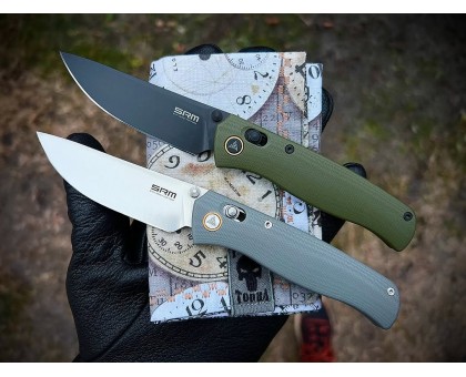 SRM Medal 255L-GK2 сірий: складаний ніж для щоденного використання