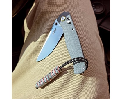 SRM Medal 255L-GK2 сірий: складаний ніж для щоденного використання