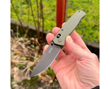 Ніж складаний SRM Medal 255L-GP2 зелений: стиль, надійність, якість