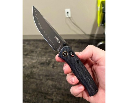 Ніж складаний SRM Medal 255L-MB2 чорний: якість від SRM