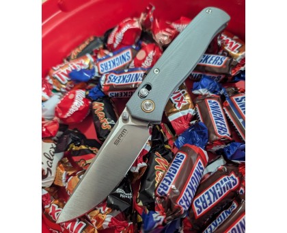 Ніж складаний SRM Medal 255L-MG2: темно-зелений для ваших пригод