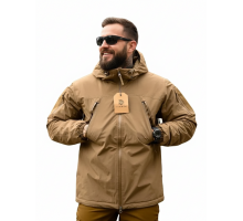 Зимова тактична куртка Yinren Scorpion Coyote