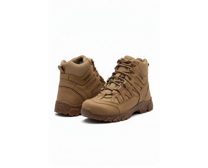 Зимові тактичні напівчеревики Крейзі Койот Хутро: Тепло та комфорт