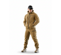 Теплий чоловічий флісовий костюм 5.11 Coyote
