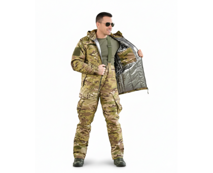 Зимовий тактичний костюм Northern Light Multicam: Omniheat, ріп-стоп