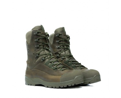Демісезонні тактичні берці Stimul Отаман Олива (крейзі, демісезон)