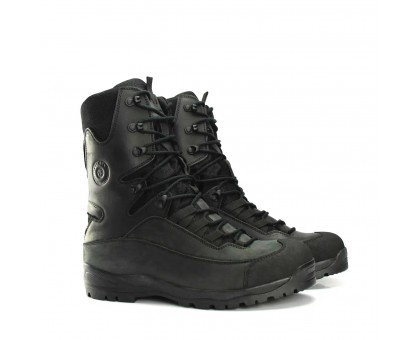 Демісезонні тактичні берці Stimul Отаман Чорний (крейзі, демісезон)