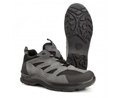 Тактичні кросівки Stimul Катран Сірий (нубук, демісезон)