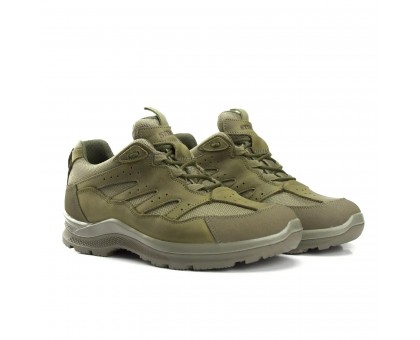 Тактичні кросівки Stimul Катран Олива (крейзі, демісезон)