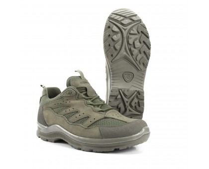 Тактичні кросівки Stimul Катран Олива (нубук, літо)