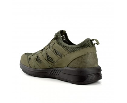 Кросівки трекінгові Stimul Тетріс Олива (нубук, літо)