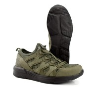 Кросівки трекінгові Stimul Тетріс Олива (нубук, літо)