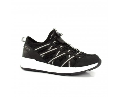 Кросівки трекінгові Stimul Тетріс Чорно-білий (нубук, літо)