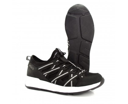 Кросівки трекінгові Stimul Тетріс Чорно-білий (нубук, літо)