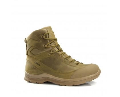Черевики тактичні зимові зі шкіри крейзі Stimul Барс Койот