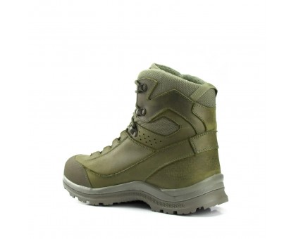 Черевики тактичні зимові зі шкіри крейзі Stimul Барс Олива
