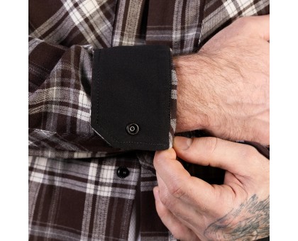 Сорочка “Буревій” Brown/White (9577) – Стиль і комфорт