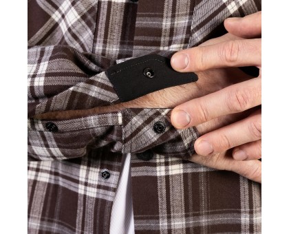 Сорочка “Буревій” Brown/White (9577) – Стиль і комфорт