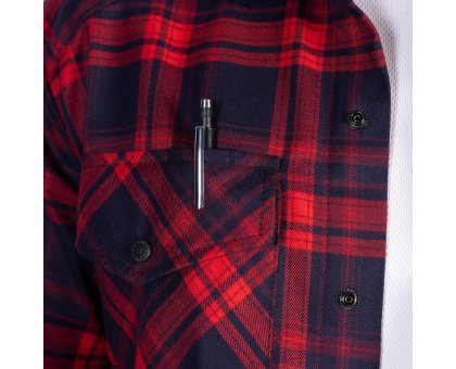 Сорочка “Буревій” Red/Navy (9576) – Стиль і комфорт