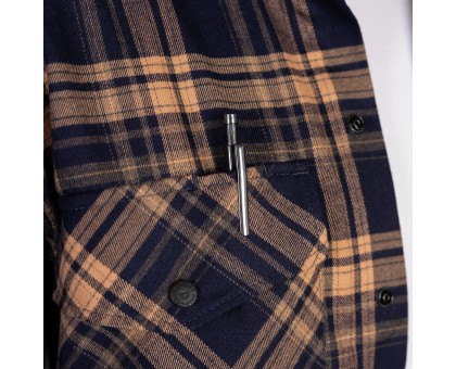 Сорочка “Буревій” Orange/Navy (9578) – Стиль і комфорт