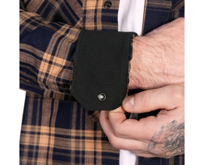 Сорочка “Буревій” Orange/Navy (9578) – Стиль і комфорт