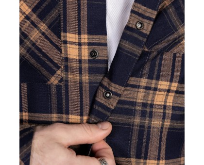 Сорочка “Буревій” Orange/Navy (9578) – Стиль і комфорт