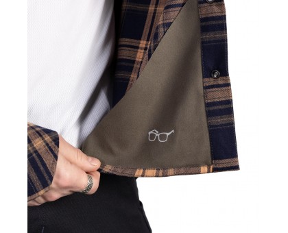 Сорочка “Буревій” Orange/Navy (9578) – Стиль і комфорт