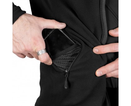 Флісова кофта Meadow Чорна (8516) від camotec: Купити з доставкою по Україні