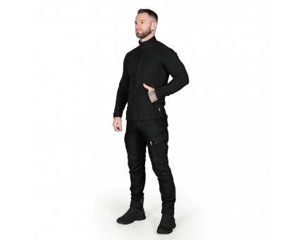 Флісова кофта Meadow Чорна (8516) від camotec: Купити з доставкою по Україні