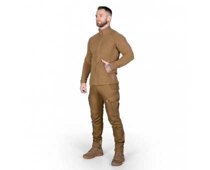 Флісова кофта Meadow Койот (8515) camotec: Тепла фліска для активного відпочинку