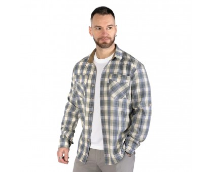 Сорочка "Легіт" Blue/White (9334) від camotec: купити стильну сорочку онлайн