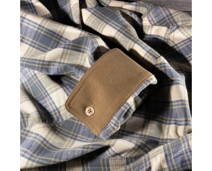 Сорочка "Легіт" Blue/White (9334) від camotec: купити стильну сорочку онлайн